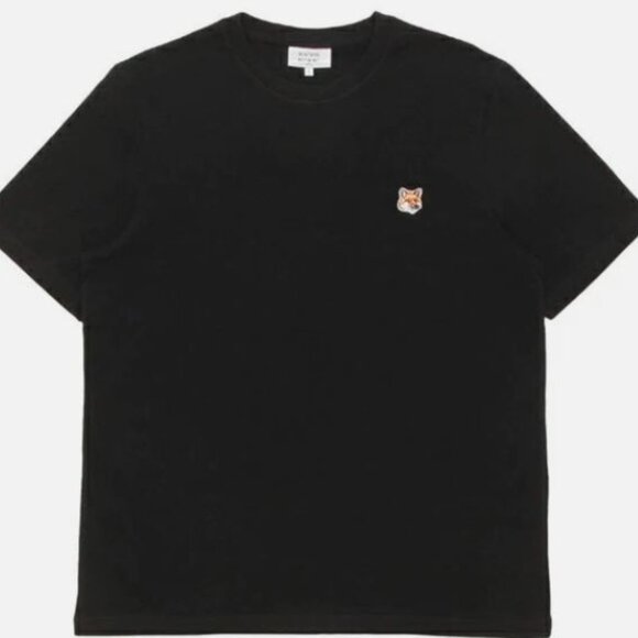 Maison Kitsuné fox-embroidered T-shirt For Men - Picture 1 of 7